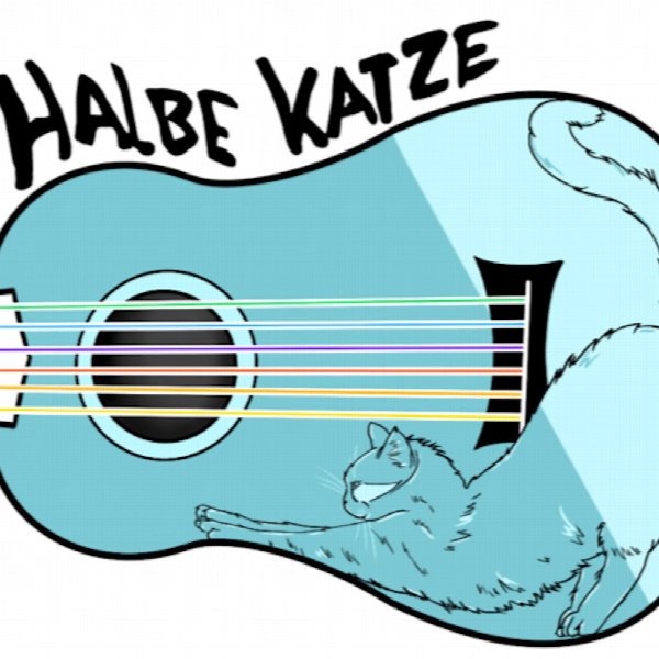 halbe Katze